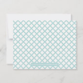 Invitation Bannière de découpe papier - Pool (Dos)