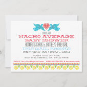 Invitation Bannière Lovebirds Papel Picado personnalisée (Devant)