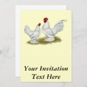 Invitation Bantams ancrés (Devant / Derrière)