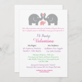 invitation baptême (Devant / Derrière)