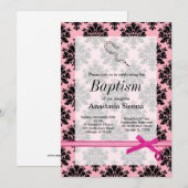 Invitation Baptême (Devant / Derrière)