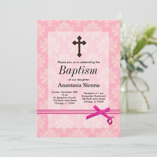 Invitation Baptême (Debout devant)