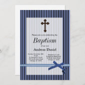 Invitation Baptême (Devant / Derrière)