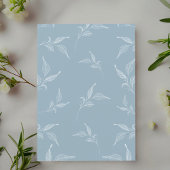 Invitation Baptême Bleu Classique Garçon Élégant