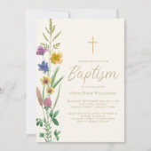 Invitation Baptême botanique (Devant)