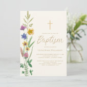 Invitation Baptême botanique (Debout devant)