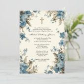 Invitation Baptême catholique baptême bénédiction Mère Jésus (Debout devant)