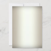 Invitation Baptême/Christening en cristal d'or (Dos)