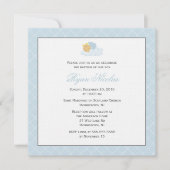 Invitation Baptême de bébé doux (Devant)