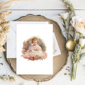 Invitation Baptême de bébé pour filles mignonnes