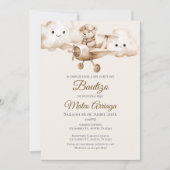 Invitation Baptême de Boho (Devant)