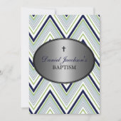 Invitation Baptême de Garçon (Devant)