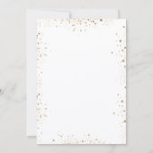 Invitation Baptême de jumeaux eucalyptus verdure floral blanc (Dos)