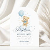Invitation Baptême de l'ours en Teddy Arché
