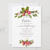 Invitation Baptême de Noël (Devant)