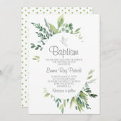 Invitation Baptême de verdure (Devant / Derrière)