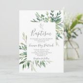 Invitation Baptême de verdure (Debout devant)