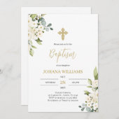 Invitation Baptême de verdure (Devant / Derrière)