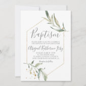 Invitation Baptême de verdure (Devant)
