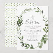 Invitation Baptême de verdure (Devant / Derrière)