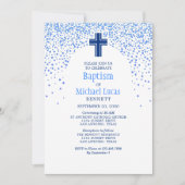 Invitation Baptême des garçons (Devant)