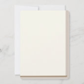 Invitation Baptême du livre vintage (Dos)