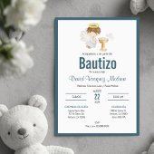 Invitation Baptême en Espagnol Baptême Bébé Garçon
