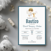 Invitation Baptême en Espagnol Baptême Bébé Garçon