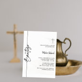 Invitation Baptême espagnol invitaciones de bautizo Nino Nina