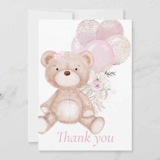 Invitation Baptême et premier anniversaire de la f (Dos)