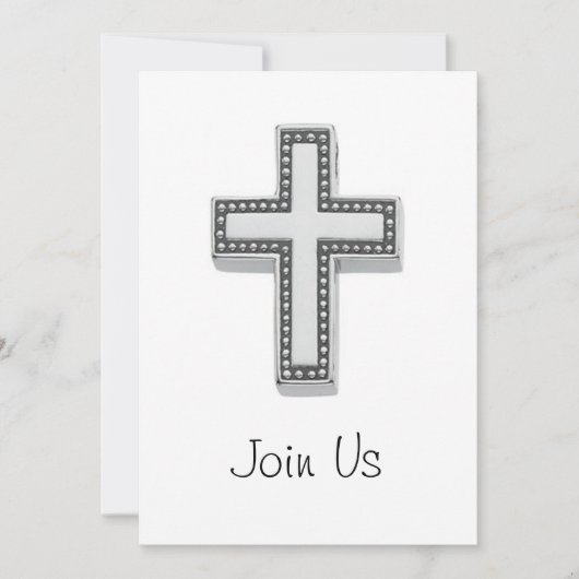 Invitation Baptême Faire-part/Invitation (Devant)