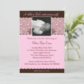 Invitation Baptême/Invitaion baptismal (Debout devant)