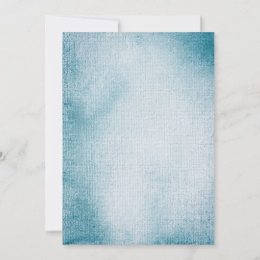 Invitation Baptême moderne (Dos)