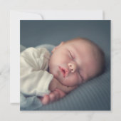 Invitation Baptême moderne Christening Fun Comic Book Photo (Dos)