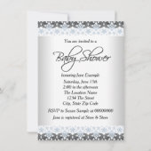 Invitation Baptême Vintage Garçon (Dos)
