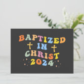 Invitation Baptisé en Christ (Debout devant)