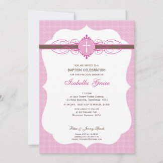 Invitation BAPTISM :: 4P immaculé