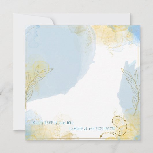 Invitation  Baptism Celebration  (Dos)