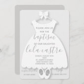 INVITATION BAPTISME (Devant / Derrière)