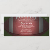 Invitation ✡ BAR DE LA ZONE DE FIN DE FOOTBALL PixDezines MIT (Dos)