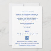 Invitation Bar Harbour Maine All-in-One QR code RSVP Mariage (Dos)