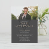 Invitation Bar Mitzvah (Debout devant)