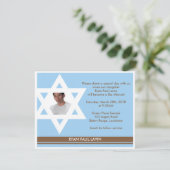 Invitation Bar Mitzvah (Debout devant)