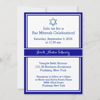 Invitation Bar Mitzvah