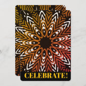 Invitation Bar Mitzvah (Devant / Derrière)