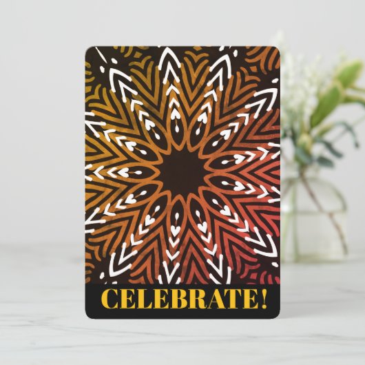 Invitation Bar Mitzvah (Debout devant)