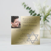 Invitation Bar Mitzvah (Debout devant)