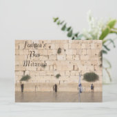 Invitation Bar Mitzvah/Bat mitzvah (Debout devant)