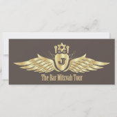 Invitation Bar Mitzvah Billet de Concert "Save the (Dos)