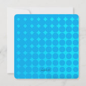 Invitation Bar Mitzvah Bleu (Dos)